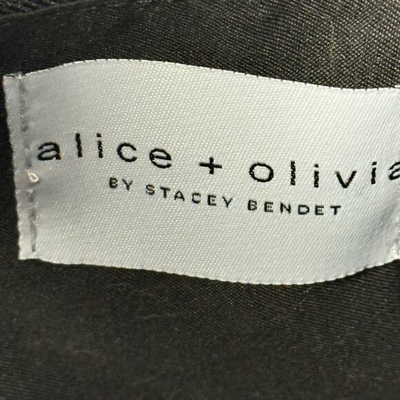 Alice + Olivia Small Duffle Bag with Detachable Strap Blue Gold - Picture 6 of 9